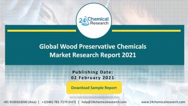 WHY Wood Preservative Chemicals RULE the Market ?