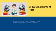Spss Assignment Help
