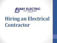 Hiring an Electrical Contractor
