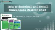 How to download and install QuickBooks Desktop Subscription 2022