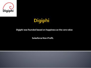 Salesforce Non-Profit Company