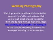 Wedding Photography | Wedding Photographer in Chandigarh
