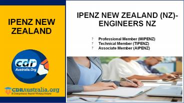 IPENZ NEW ZEALAND | KA02 for Engineering New Zealand