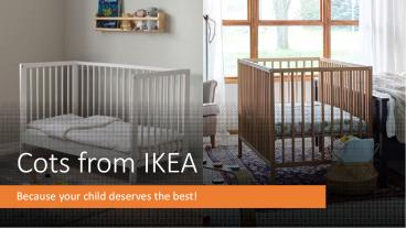 Buy Children's Cots Online KSA - IKEA