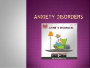 Anxiety disorders