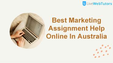 Best Marketing Assignment Help Online In Australia