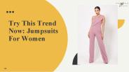 Try This Trend Now: Jumpsuits For Women (1)