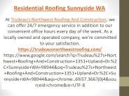 Residential Roofing Sunnyside WA