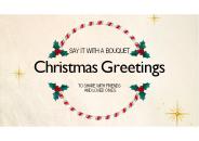 Say it with a bouquet