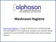 Alphasan - Washroom Hygiene