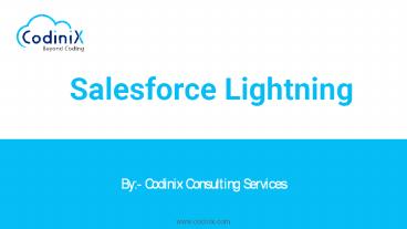 Salesforce Lightning Providers