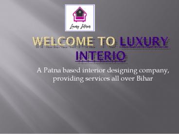 Best interior designer in Patna