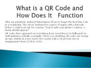 What is a QR Code and How Does It  Function1