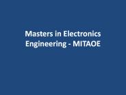 Masters in Electronics Engineering