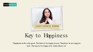 Key to Happiness by Coach Sangeeta Sharma