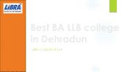 Best BA LLB college in Dehradun, Uttarakhand | BFIT college Dehradun