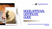 Model Approval Certificate in India | Model Approval Process