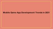 Mobile Game App Development Company