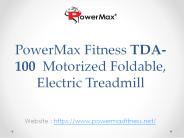 Semi Auto lubrication Motorized Treadmill with Auto Incline