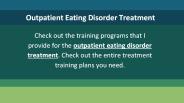 Outpatient Eating Disorder Treatment