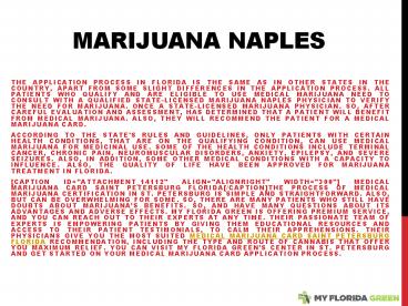 How to get Medical Marijuana Card in St. Petersburg