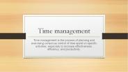 Time management (1)