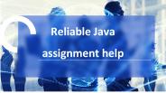 Quality Java Programming Assignment Services