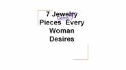 7 Gemstone Jewelry Pieces Every Woman Desires