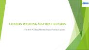 Same Day Washing Machine Repair in East London
