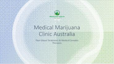Plant-Based Treatments & Medical Cannabis Therapies, Medicanna Health