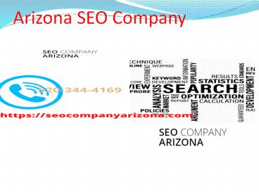 The Best Advertising Company Like Arizona Seo Firm And Phoenix Seo Service