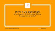 Why Partner With Medical Billing Companies In India?
