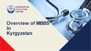 Overview of MBBS In Kyrgyzstan