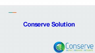 BIM Consulting Services, Architectural Structural and MEP Design and Detail Engineering, Plant and Process Engineering- Conserve Solutions