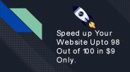Website Speed Optimization