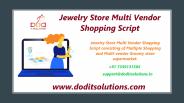Best Jewelry Store Multi Vendor Script - DOD IT SOLUTIONS