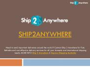 Ecommerce Delivery Australia - Ship 2 Anywhere