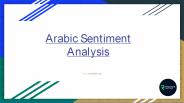 Arabic Sentiment Analysis