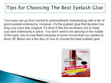 How to Choose Premade Lash Fans?