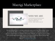 Macrigi Marketplace