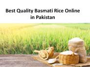 Best Quality Basmati Rice Online in Pakistan