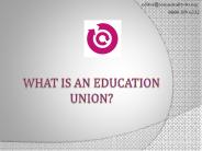 What is an Education Union?