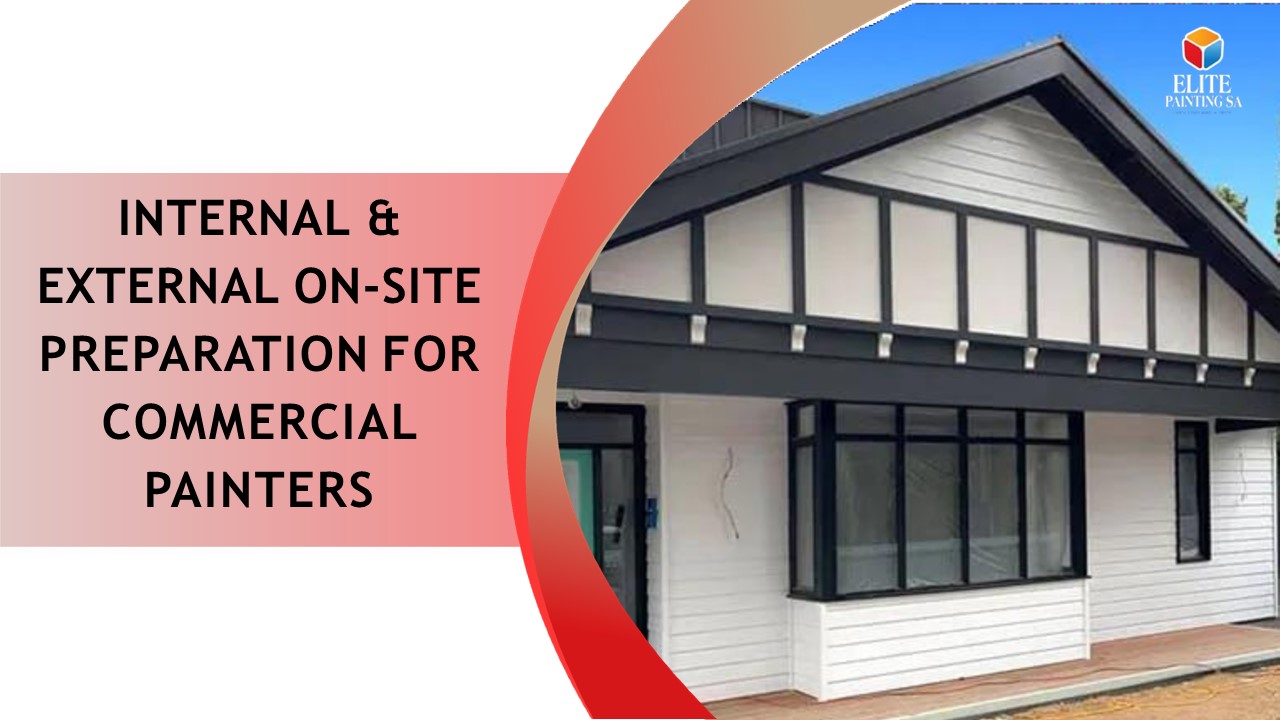Internal & External On-site Preparation for Commercial Painters