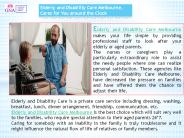Elderly and Disability Care Melbourne