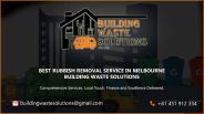 Building Waste Solutions | Building Waste Removal Service in Melbourne