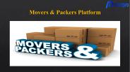 Movers & Packers Platform