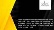 Premium Quality Clutch Bags Manufacturers - Oasis Bags