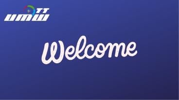 UMW OTT Builder - Product & Features