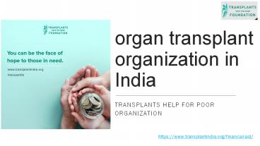 Organ Transplant organization in India