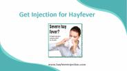Get Injection for Hayfever (1)